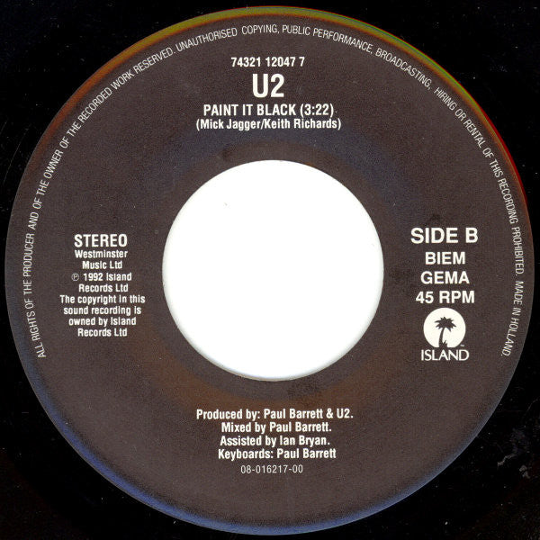 U2 -Who's Gonna Ride Your Wild Horses