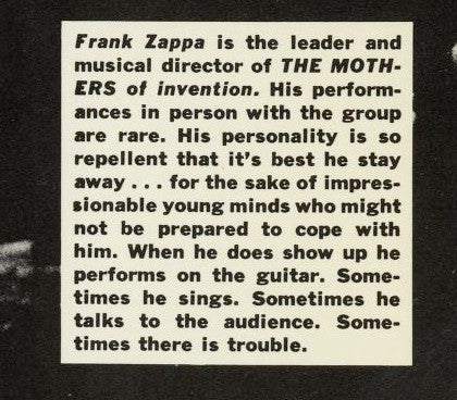 The Mothers Of Invention* -Freak Out!