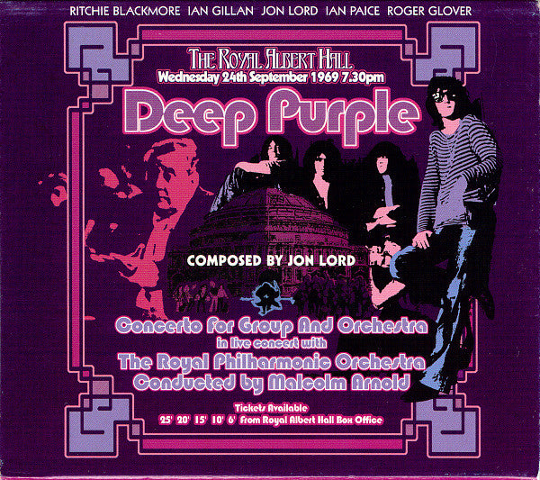 Deep Purple, The Royal Philharmonic Orchestra* Conducted By Malcolm Arnold -Concerto For Group And Orchestra
