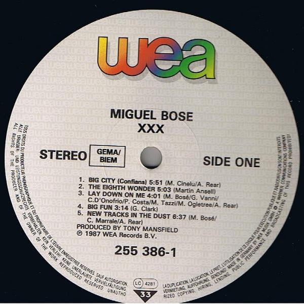 Bosè* -XXX