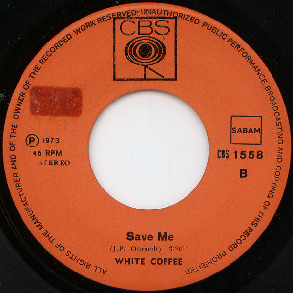 White Coffee - Voodoo / Save Me