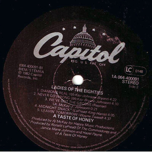 A Taste Of Honey -Ladies Of The Eighties
