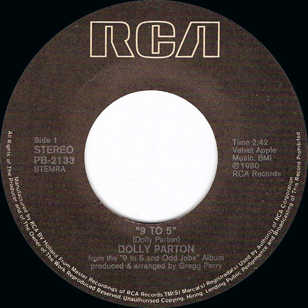 Dolly* -9 To 5 And Odd Jobs