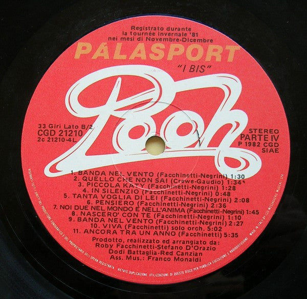 Pooh -Palasport