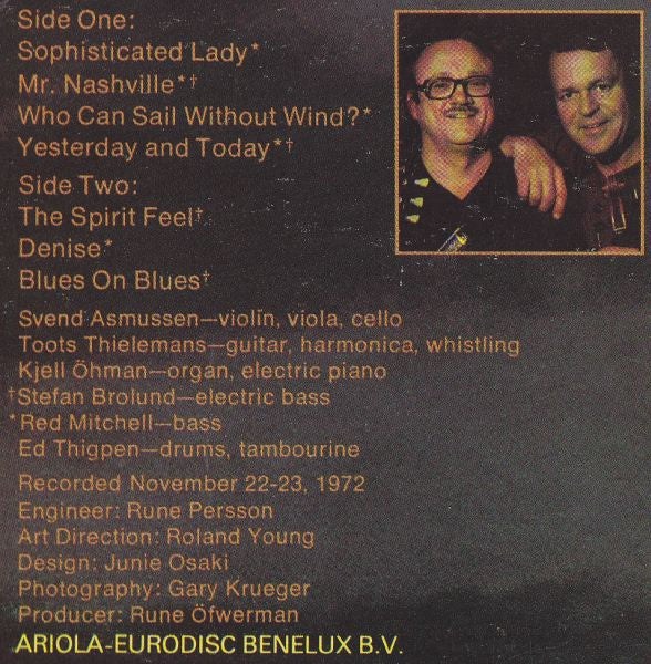 Toots* And Svend* -Yesterday And Today