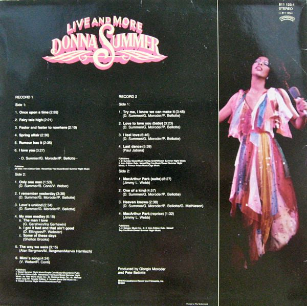 Donna Summer -Live And More