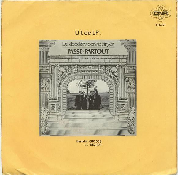 Passe-Partout -De Doodgewoonste Dingen