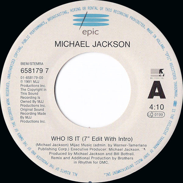 Michael Jackson -Who Is It