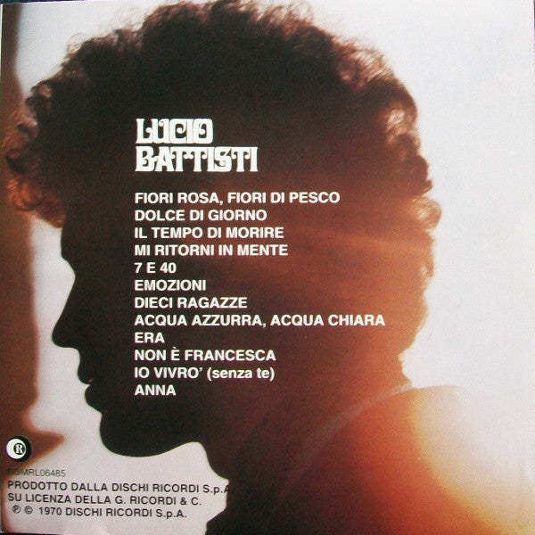 Lucio Battisti -Emozioni