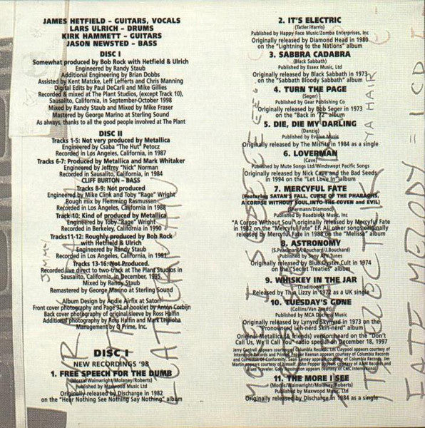 Metallica - Garage Inc.