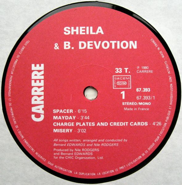 Sheila And B. Devotion* -King Of The World