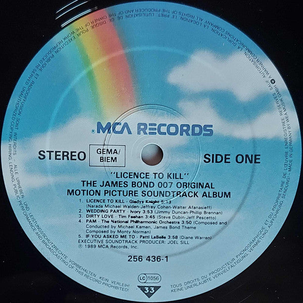 Various -Licence To Kill (The James Bond 007 Original Motion Picture Soundtrack Album)