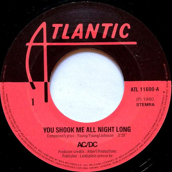 AC/DC - You Shook Me All Night Long