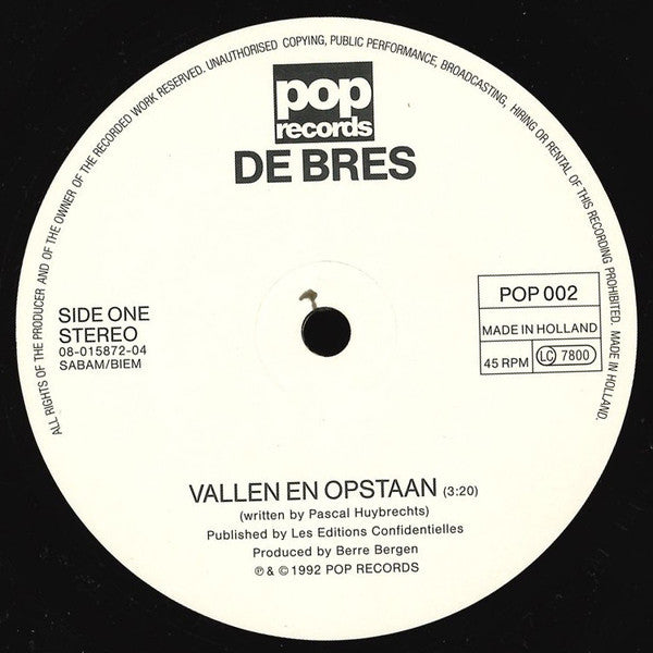 De Bres -Vallen En Opstaan