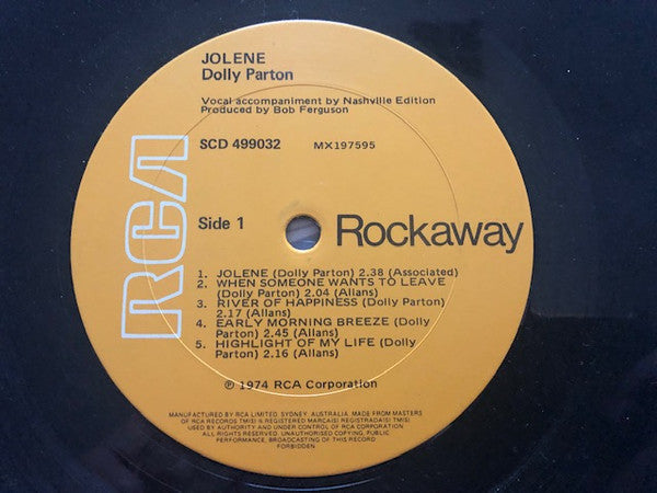 Dolly Parton -Jolene
