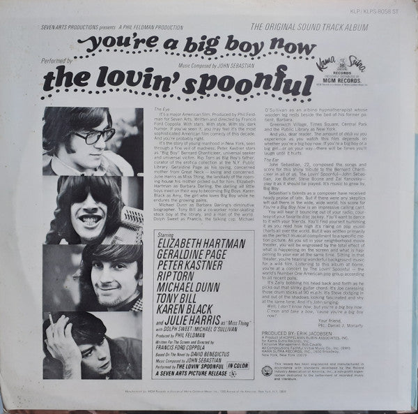 The Lovin' Spoonful -You're A Big Boy Now (The Original Sound Track Album)