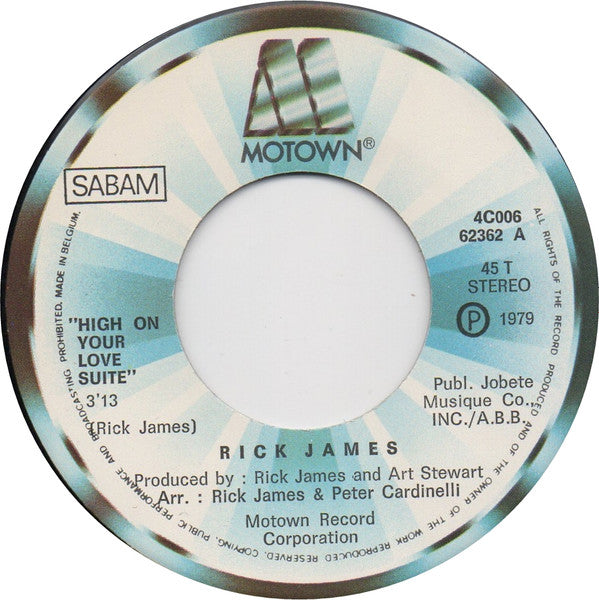 Rick James - High On Your Love Suite