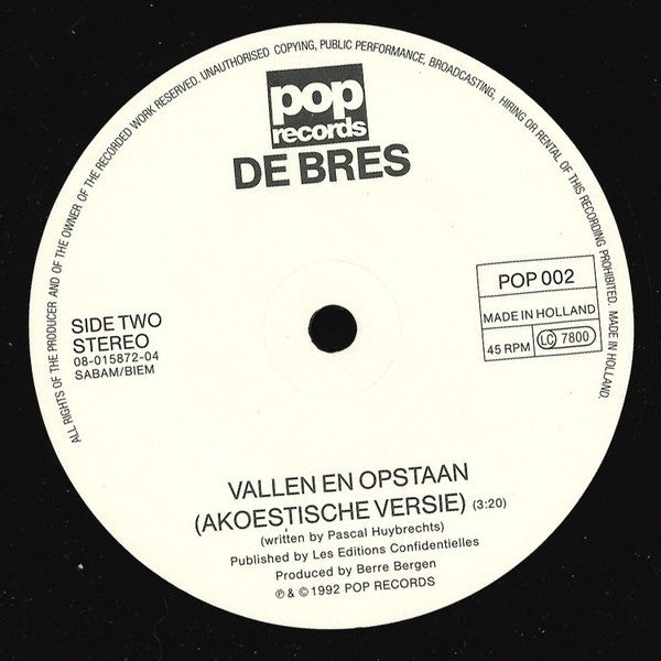 De Bres -Vallen En Opstaan