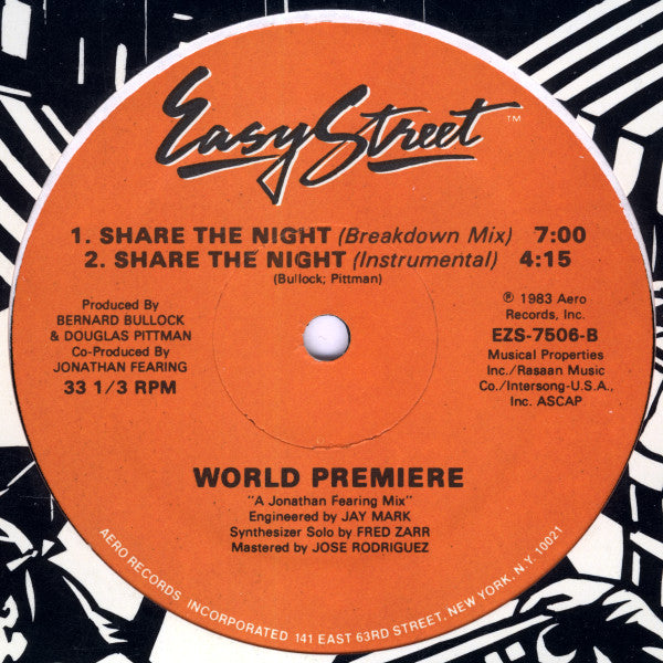 World Premiere (2) -Share The Night