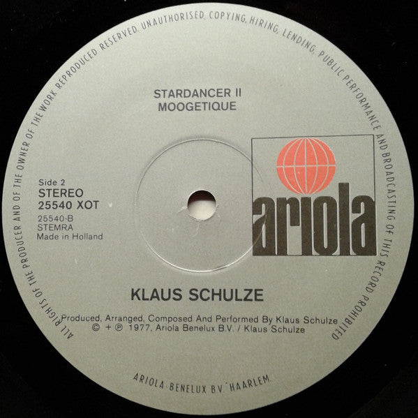 Klaus Schulze -Moogetique