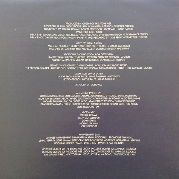 Queens Of The Stone Age - In Times New Roman...