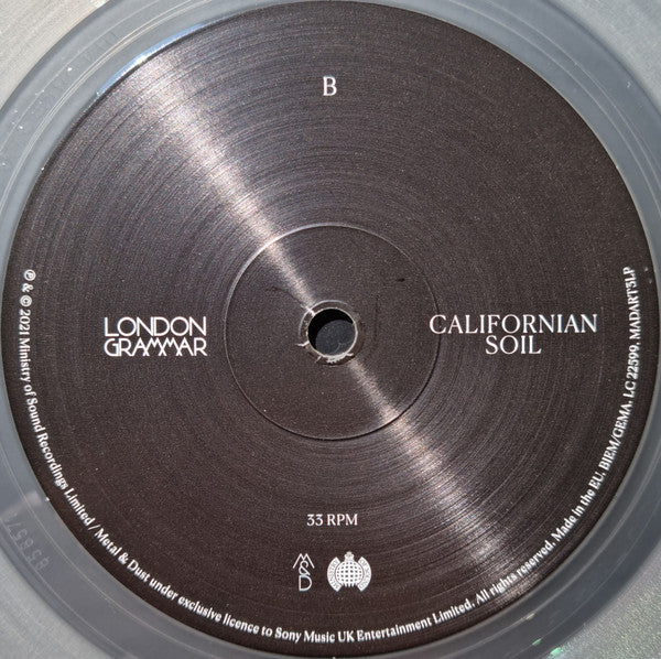 London Grammar - Californian Soil