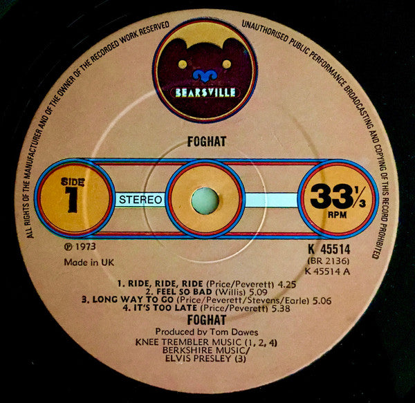Foghat -Foghat