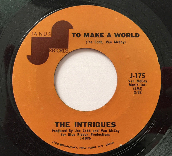 The Intrigues -To Make A World / Mojo Hanna