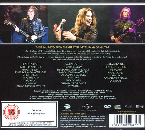 Black Sabbath -The End (4 February 2017 - Birmingham)