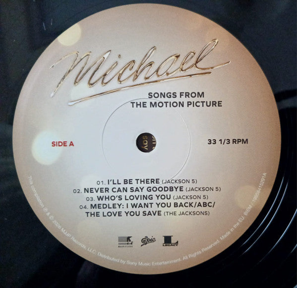 Michael Jackson -Michael (Songs From The Motion Picture)