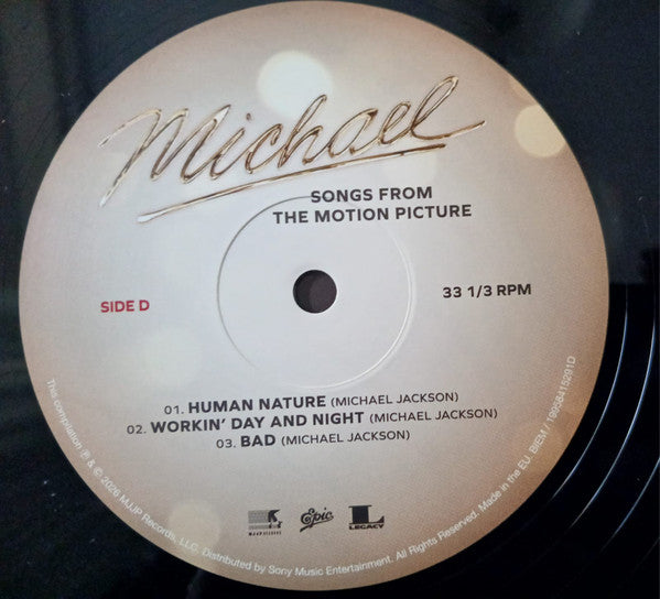 Michael Jackson -Michael (Songs From The Motion Picture)