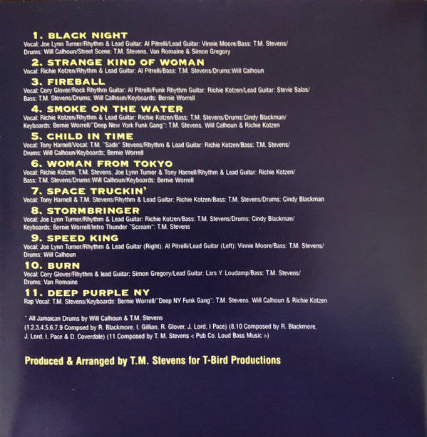Various -Black Night - Deep Purple Tribute According To New York