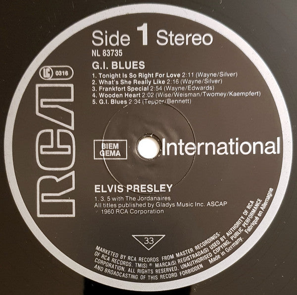 Elvis* -G. I. Blues