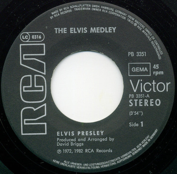 Elvis Presley - The Elvis Medley