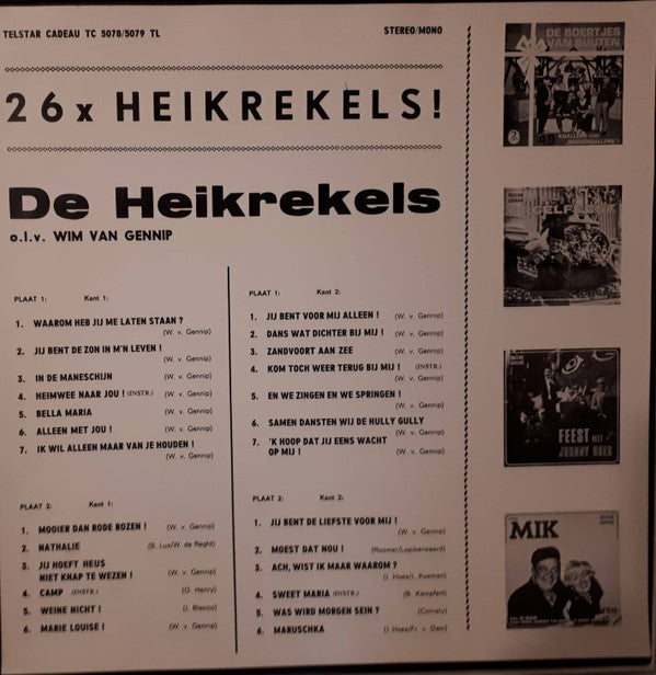 De Heikrekels -26x Heikrekels!
