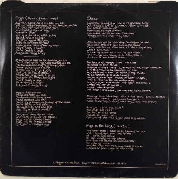 Pink Floyd - Animals