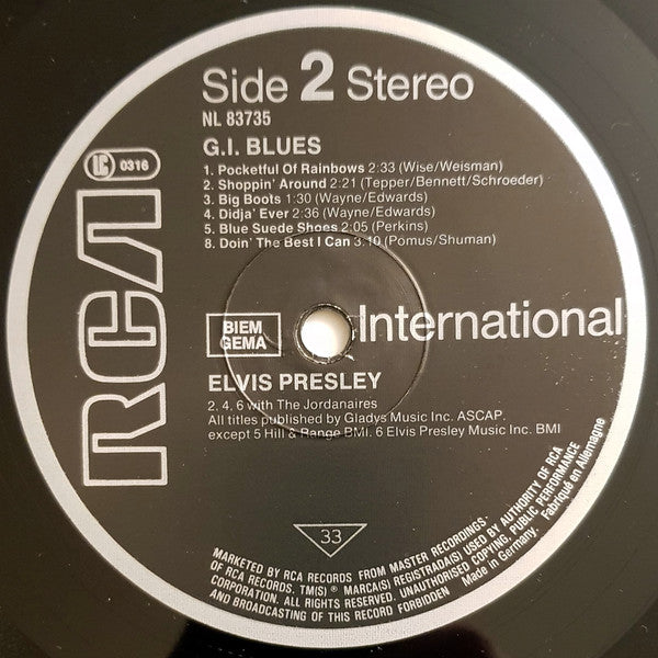 Elvis* -G. I. Blues
