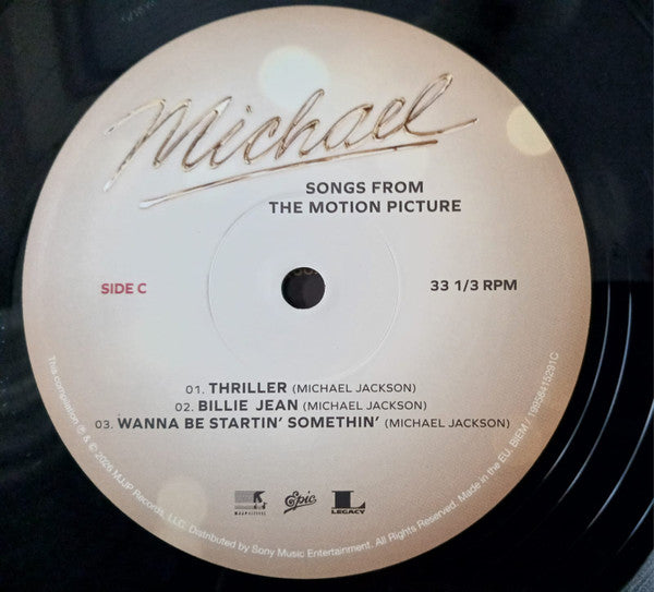 Michael Jackson -Michael (Songs From The Motion Picture)