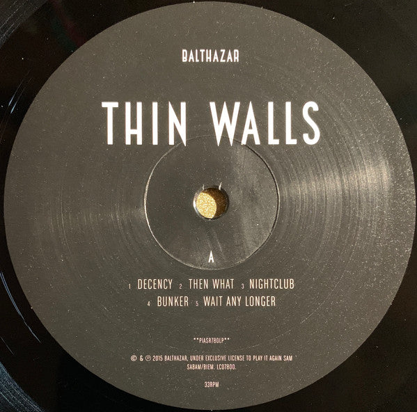 Balthazar (6) -Thin Walls