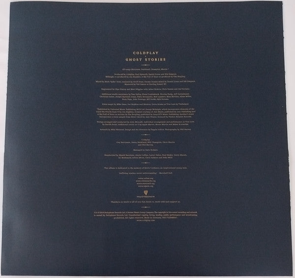 Coldplay -Ghost Stories