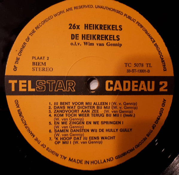 De Heikrekels -26x Heikrekels!