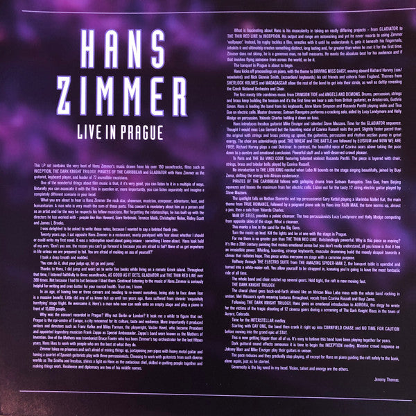 Hans Zimmer -Live In Prague