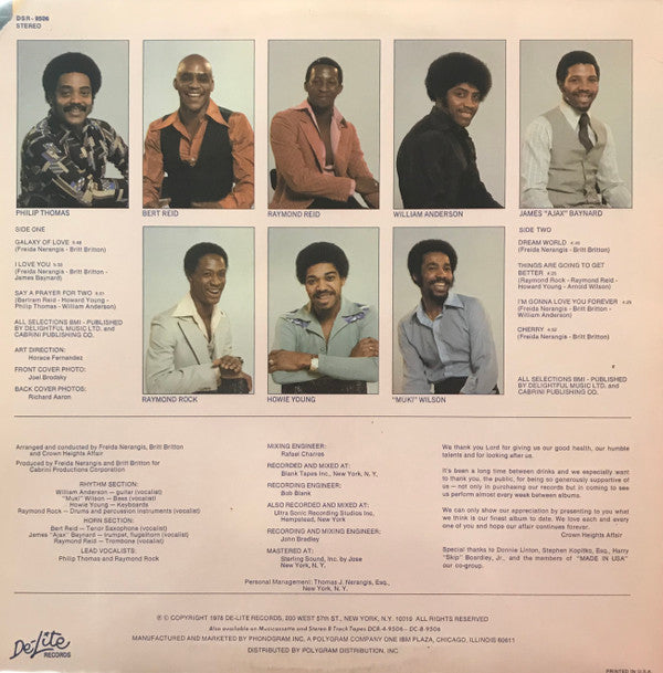 Crown Heights Affair -Dream World