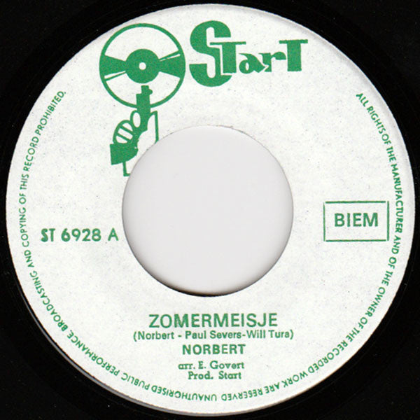 Norbert -Zomermeisje / De Wereld Vergaat