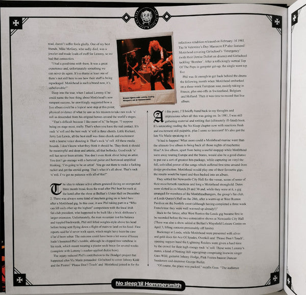 Motörhead -No Sleep 'Til Hammersmith