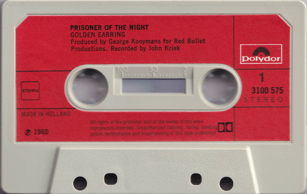 Golden Earring -Prisoner Of The Night