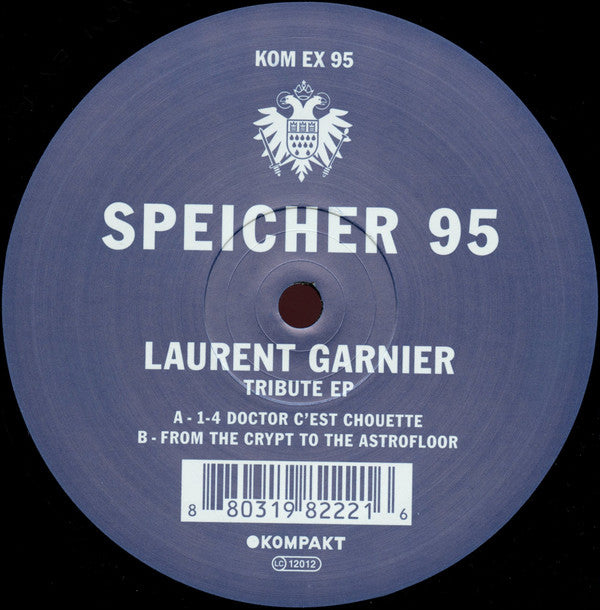 Laurent Garnier -Tribute EP