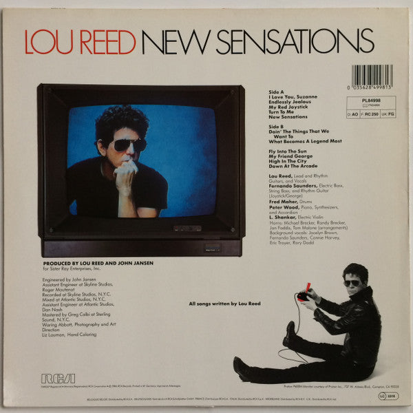 Lou Reed -New Sensations