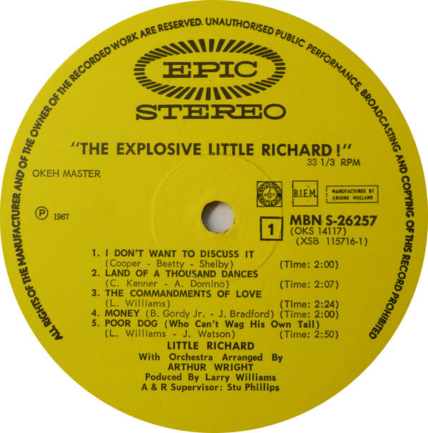 Little Richard -The Explosive Little Richard