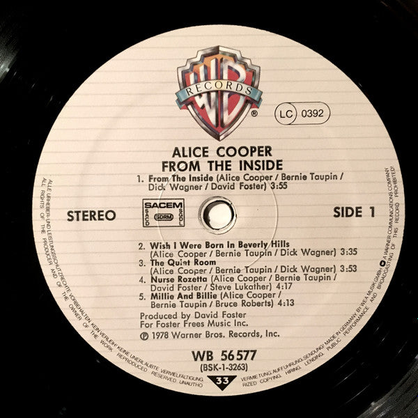 Alice Cooper (2) -From The Inside